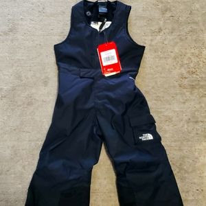NWT The North Face toddler snow bib